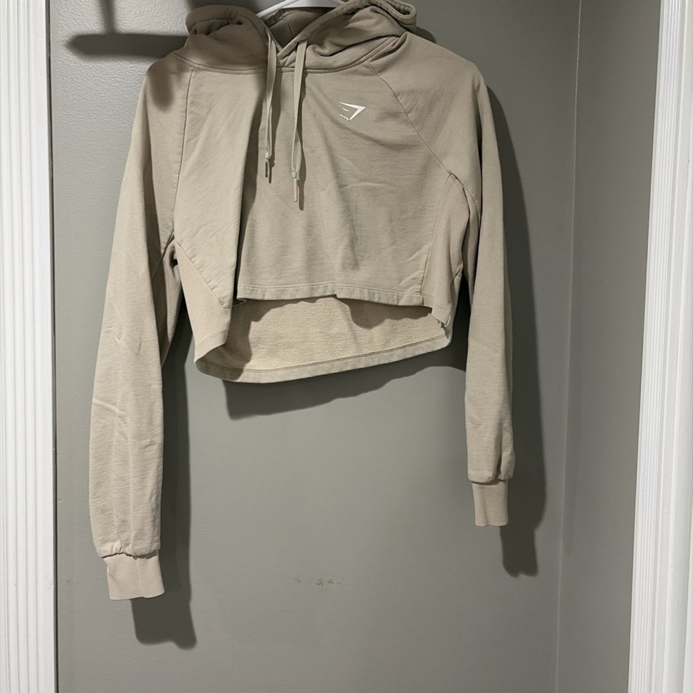 Gymshark Light Tan Hoodie